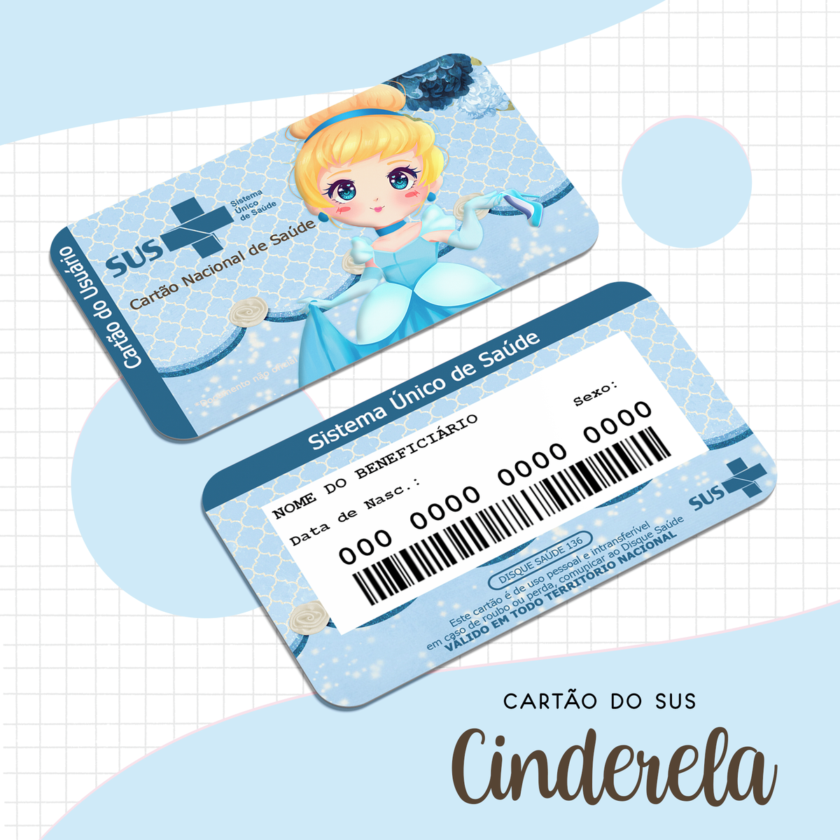 Cartão SUS Cinderela