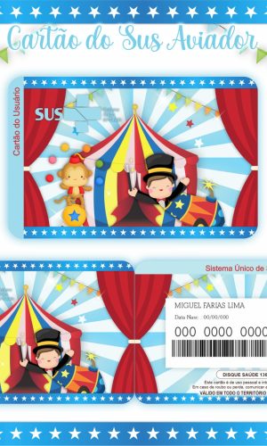 Cartão SUS Circo