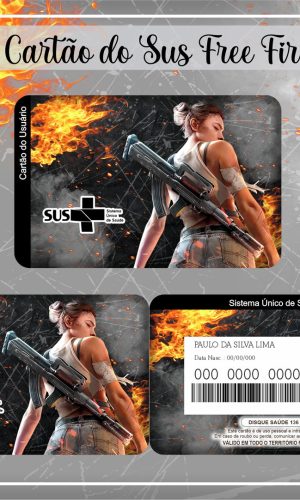 Cartão SUS Free Fire