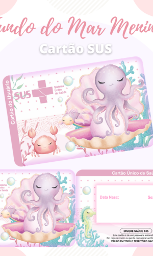 Cartão SUS Fundo do Mar