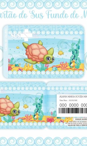 Cartão SUS Fundo do Mar