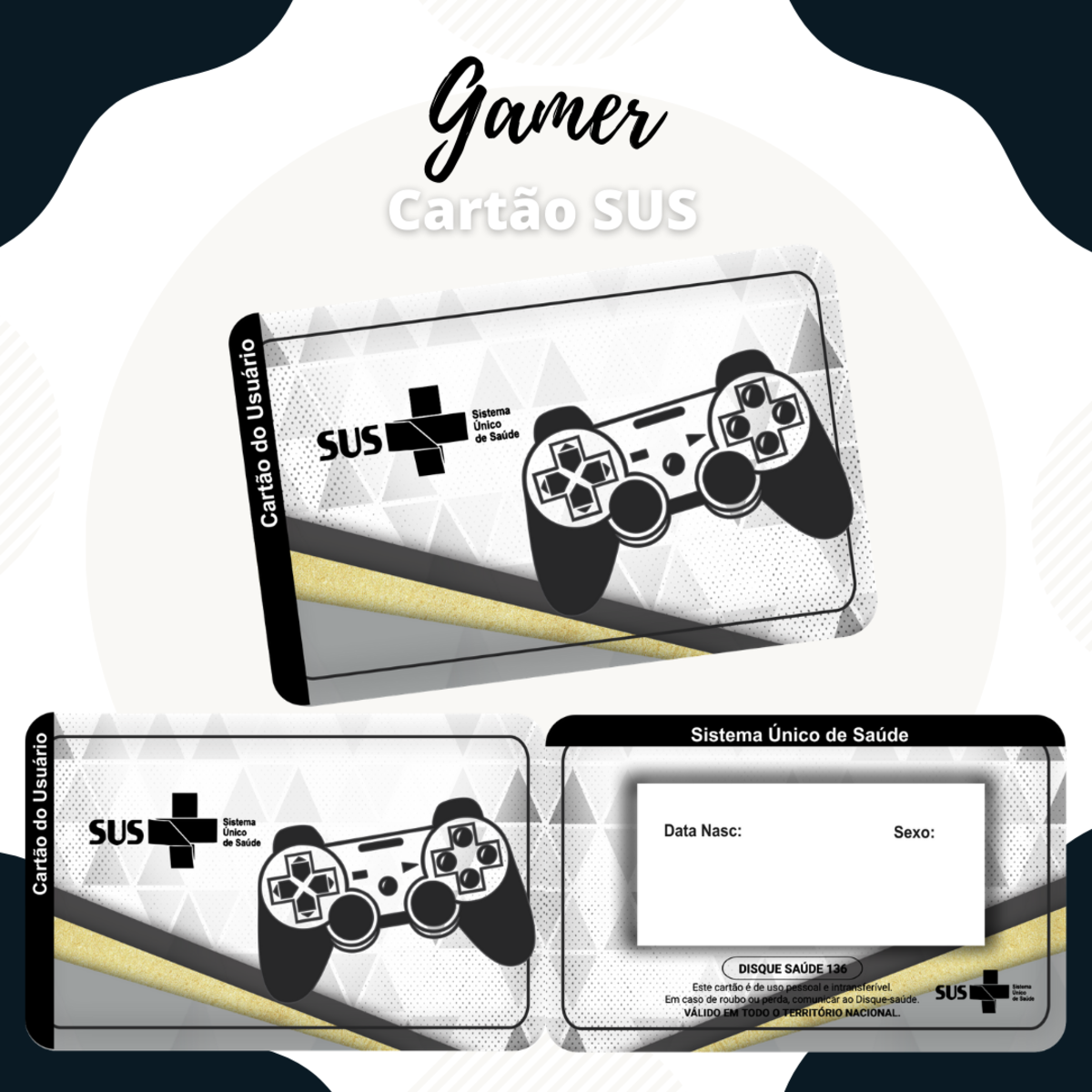 Cartão SUS Gamer
