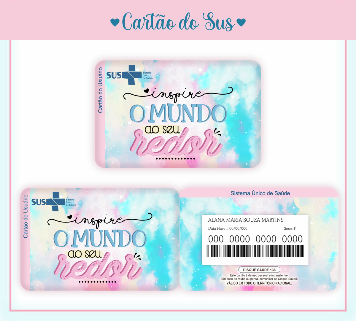 Cartão SUS Inspire
