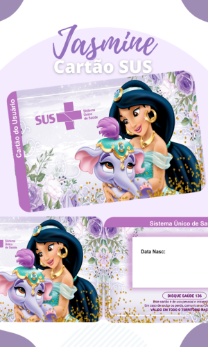 Cartão SUS Jasmine