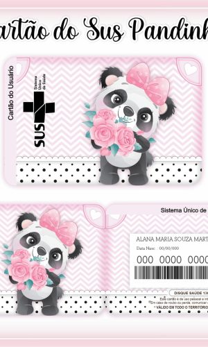 Cartão SUS Panda