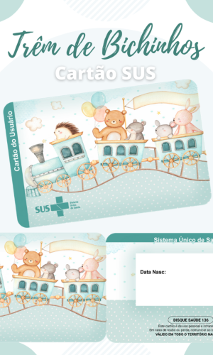 Cartão SUS Trenzinho