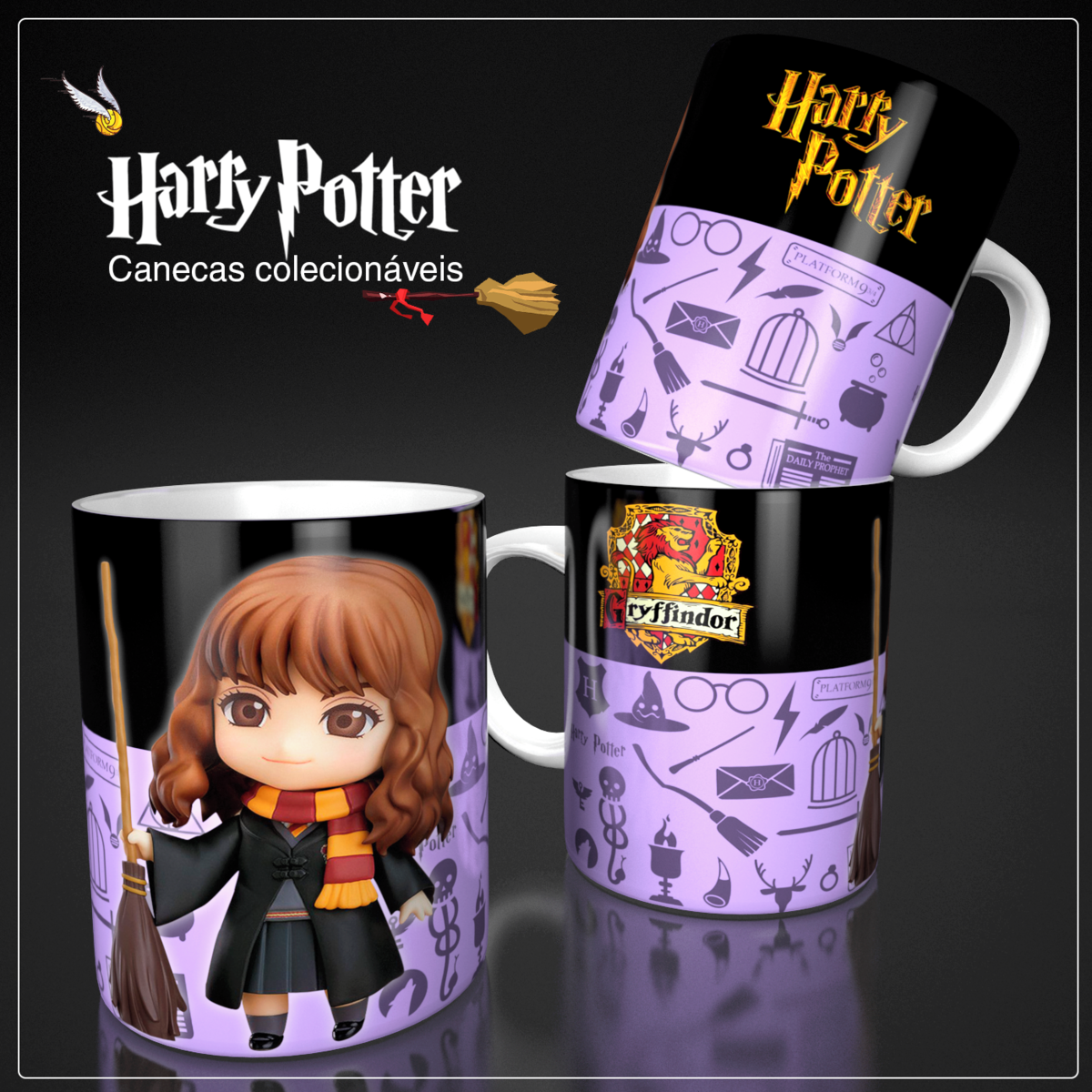 Coleção Sublimada Harry Potter (Hermione)
