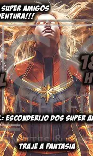 Convite Avengers - Capitã Marvel