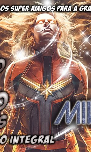 Convite Avengers - Capitã Marvel