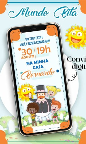 Convite Digital Bita