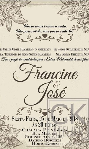Convite Digital Casamento