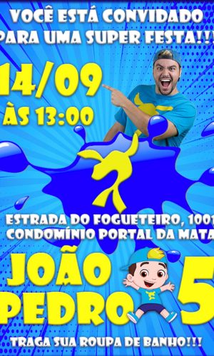 Convite Digital Lucas Neto