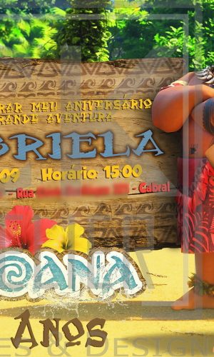 Convite Digital Moana