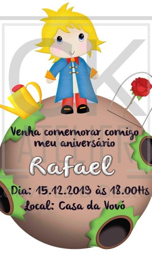 Convite Digital Pequeno Principe