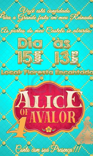 Convite Elena of avalor