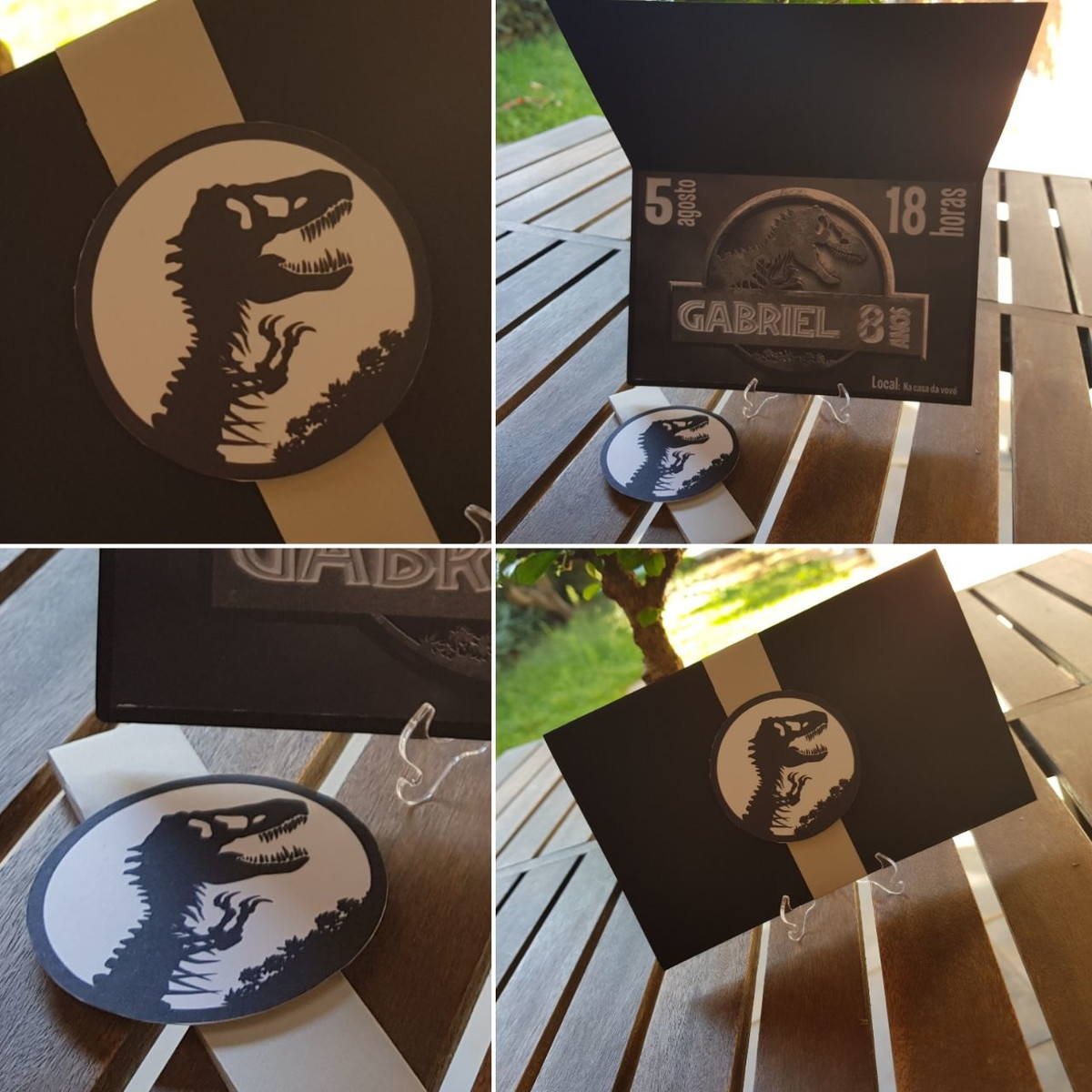 Convite Jurassic World