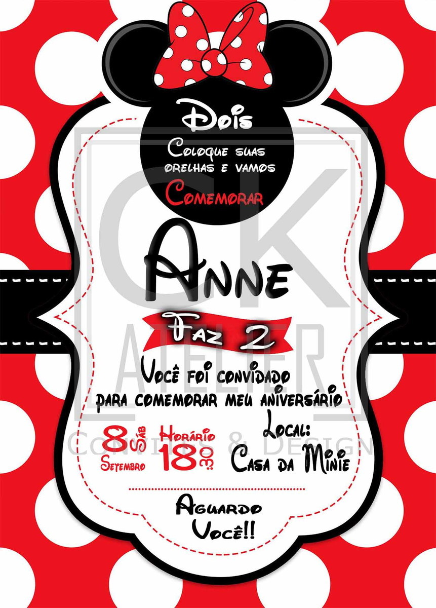 Convite Minie