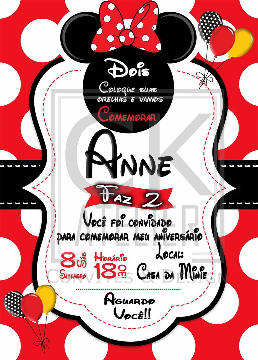 Convite Minie