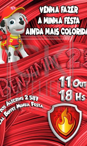 Convite Patrulha Canina