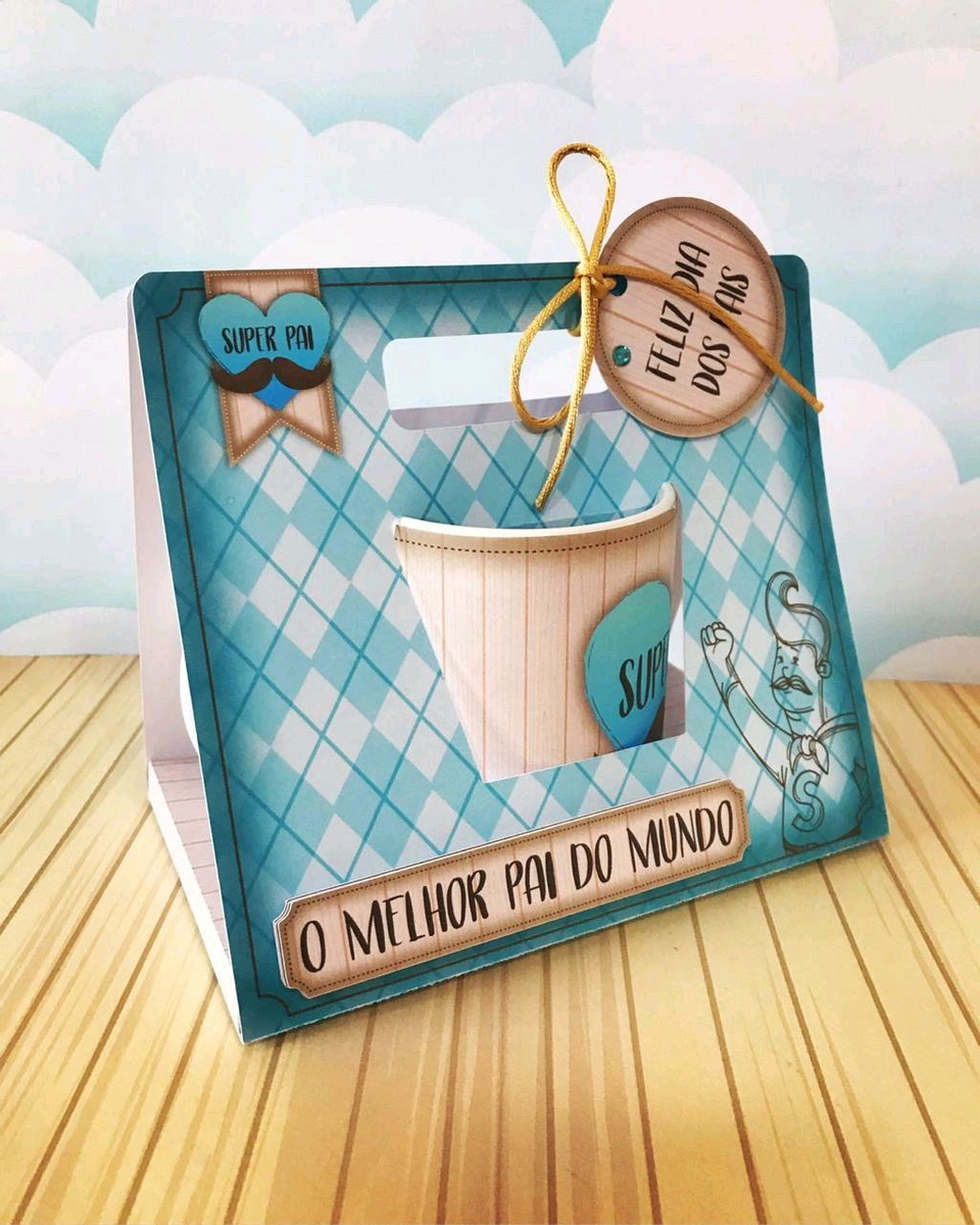 DIA DOS PAIS - PORTA CANECA (#386) - PDF E STUDIO