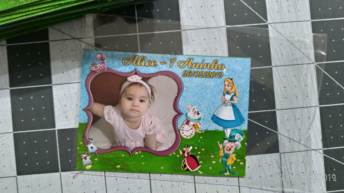 Imã Geladeira Alice - Imagem 3