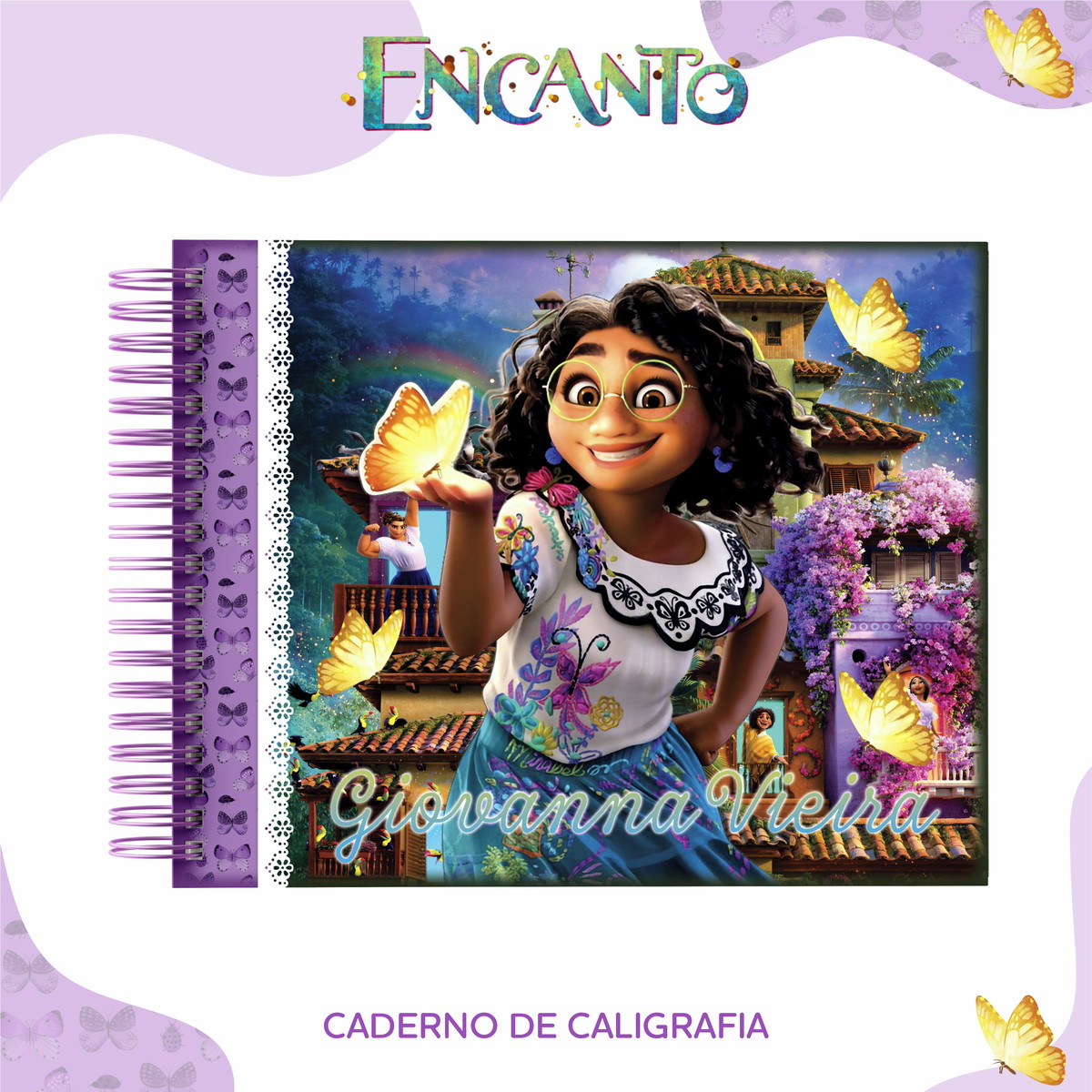 Arquivos: 41 - Kit Escolar Etiquetas Encanto - Imagem 3
