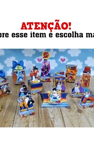 Kit c/ 5: Arquivo de Corte Dragon Ball Z 4