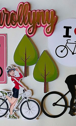 KIT C/ 5 ARQUIVO DE CORTE: TOPO DE BOLO CICLISTA 002