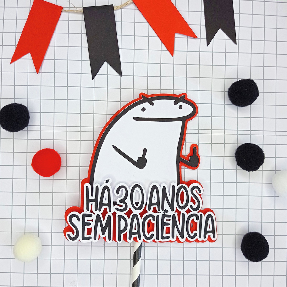 KIT C/ 5 ARQUIVO DE CORTE: TOPO DE BOLO FLORK BENTO CAKE 013