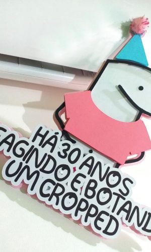 KIT C/ 5 ARQUIVO DE CORTE: TOPO DE BOLO FLORK BENTO CAKE 020