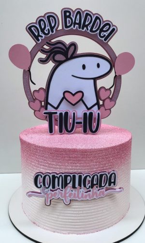Arquivo de Corte: Topo de Bolo Flork Bento Cake 027