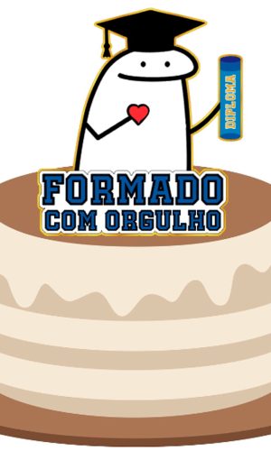 Kit C/ 5 Arquivo De Corte: Topo De Bolo Flork Bento Cake 035