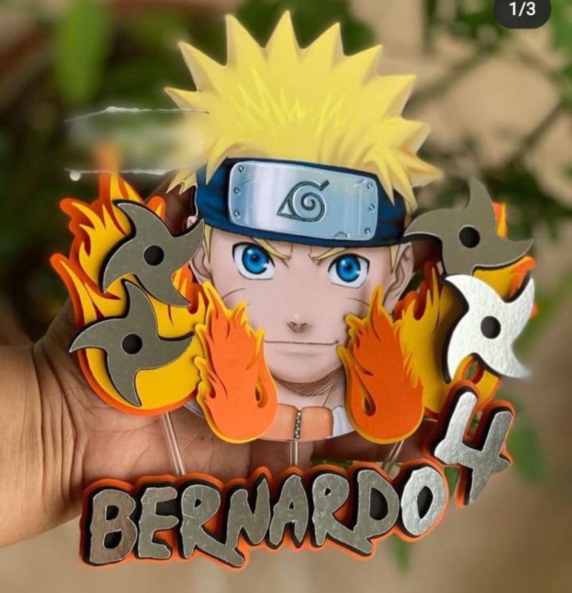Arquivo de Corte: Topo de Bolo Naruto 002