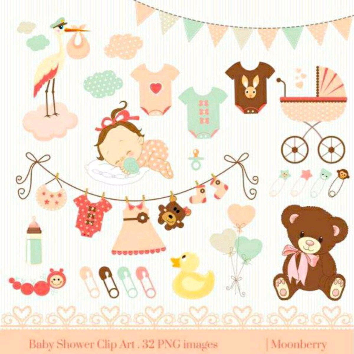 Kit Clipart - Scrapbook - Chá de Bebê Baby (#361)