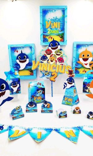 KIT SÓ UM BOLINHO - BABY SHARK (#425) PDF E STUDIO
