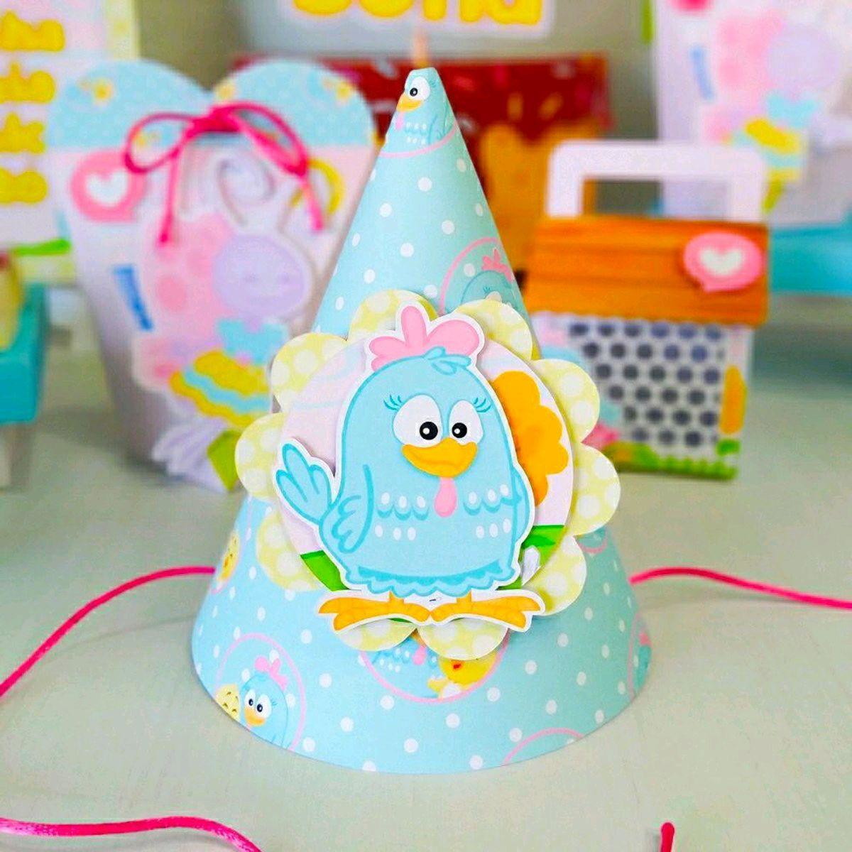 KIT SÓ UM BOLINHO GALINHA PINTADINHA MENINA (#563)PDF STUDIO - Imagem 3