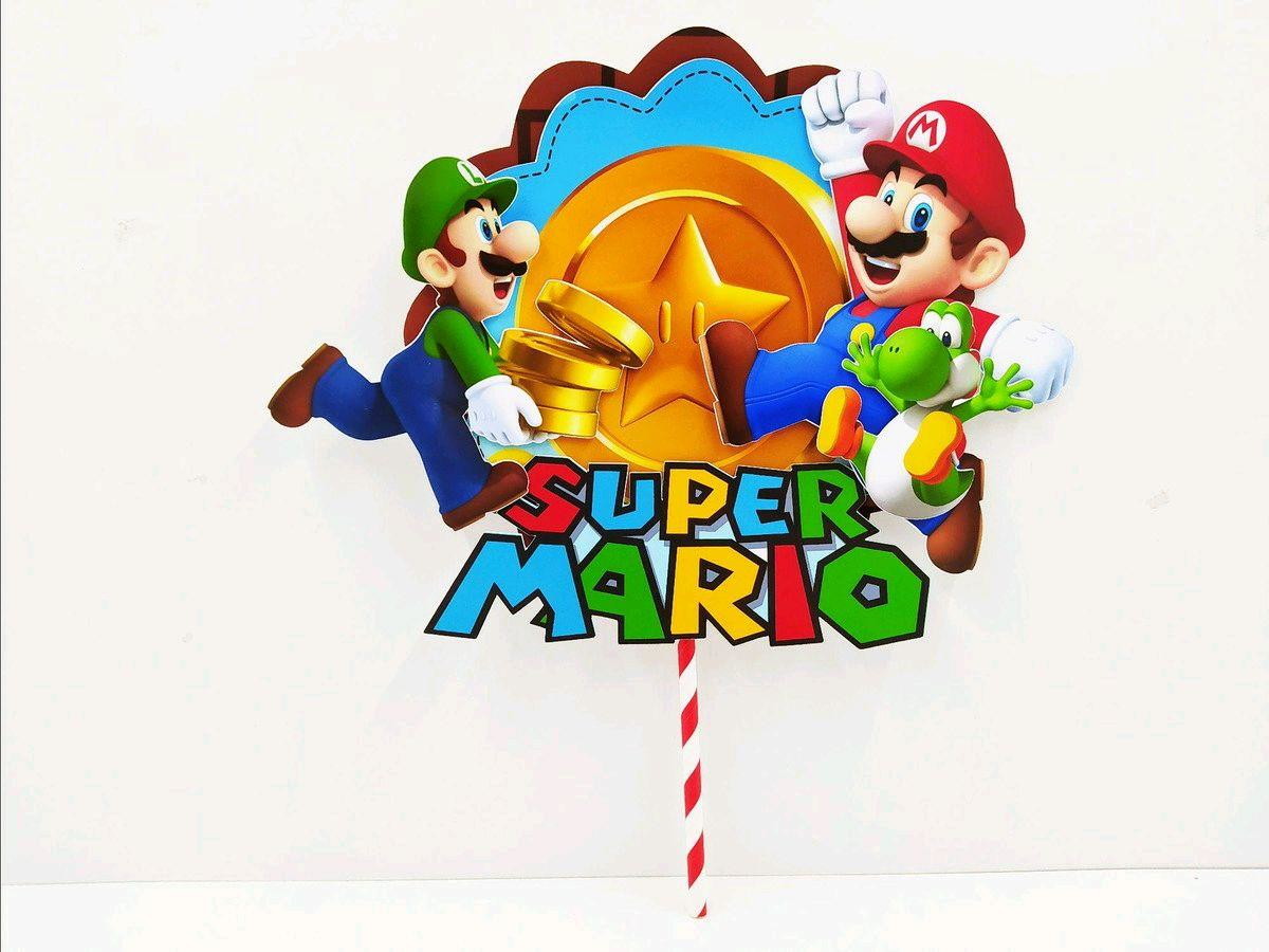 KIT SÓ UM BOLINHO - MARIO BROSS (#420) PDF E STUDIO - Imagem 2
