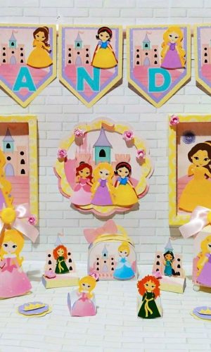 KIT SÓ UM BOLINHO - PRINCESAS (#412) PDF E STUDIO