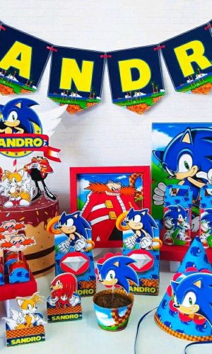 Kit Só Um Bolinho - Sonic (#519) Pdf E Studio