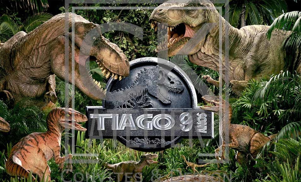 Painel Digital Jurassic World