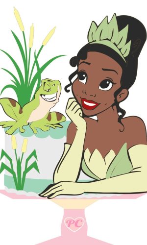 Topo De Bolo A Princesa E O Sapo