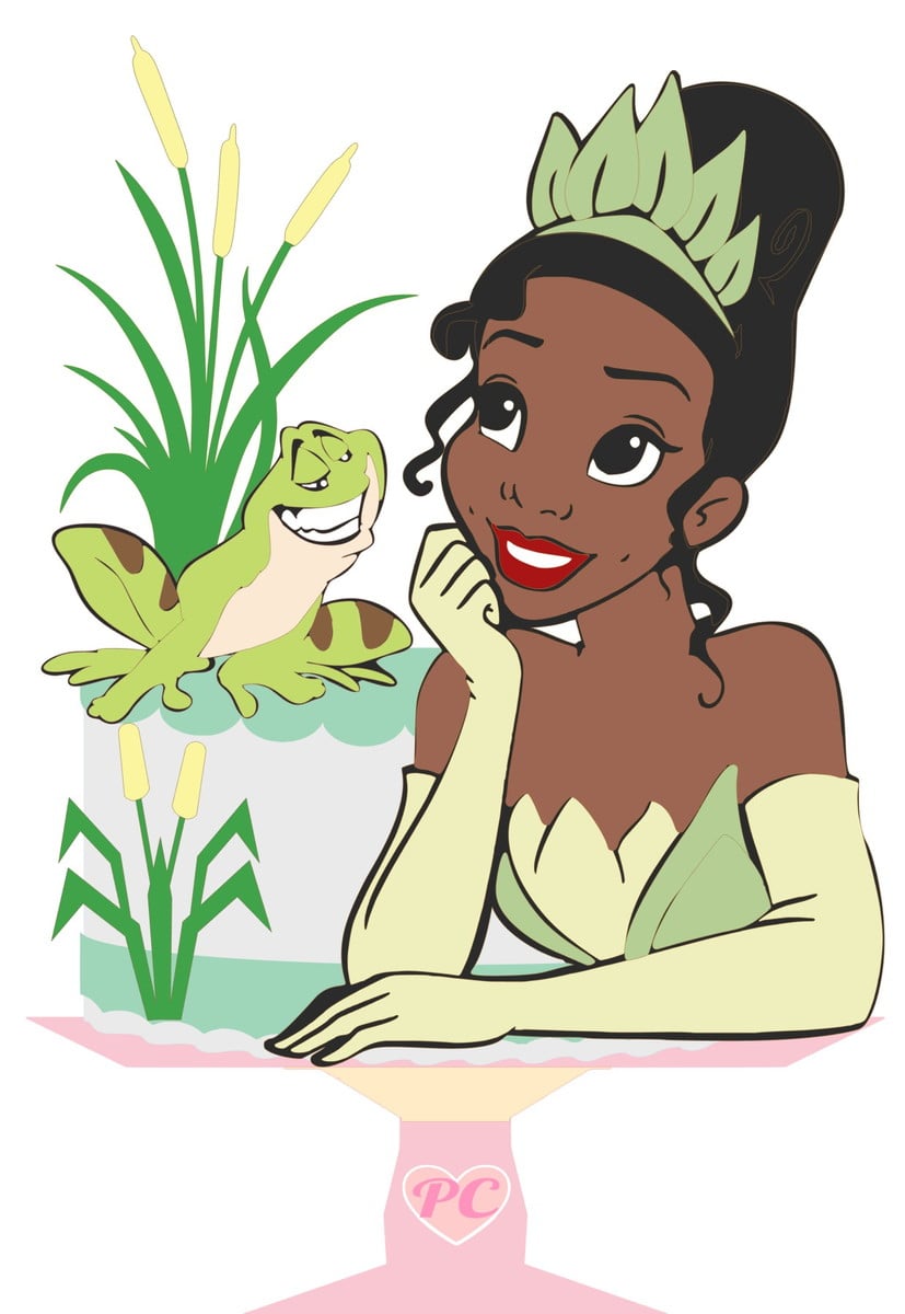 Topo De Bolo A Princesa E O Sapo