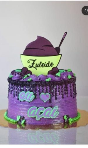 Arquivo de corte topo de bolo açaí