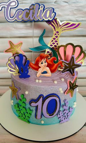 Topo de Bolo Ariel