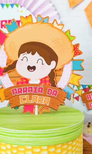 Topo De Bolo Arraiá