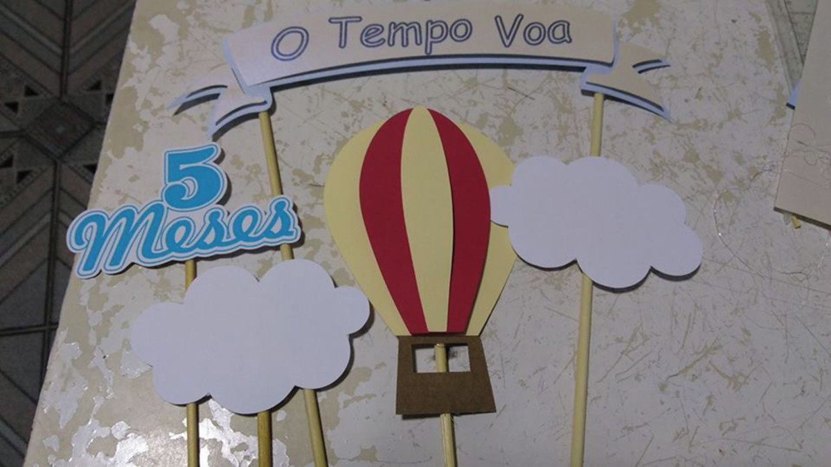 Topo de Bolo Balão