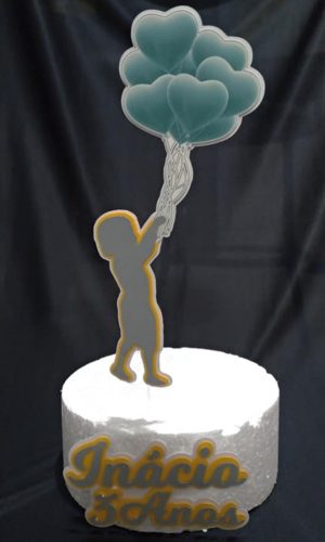 Topo de Bolo Balão