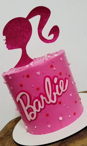 Topo de Bolo Barbie