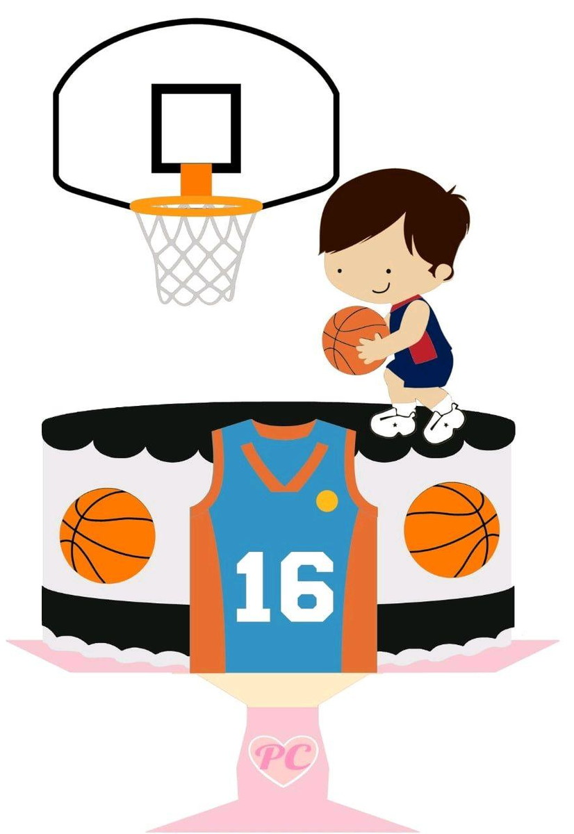 Topo De Bolo - Basquete (#193) Studio
