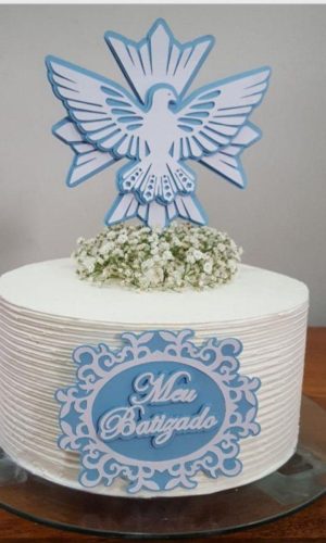 Topo De Bolo Batizado